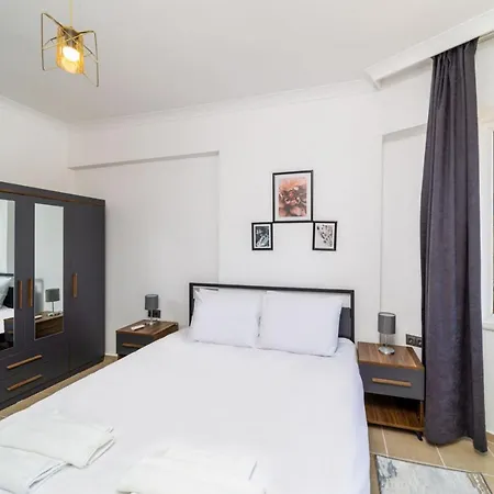 Sea View Flat With Balcony Near In Aksu * Antalya